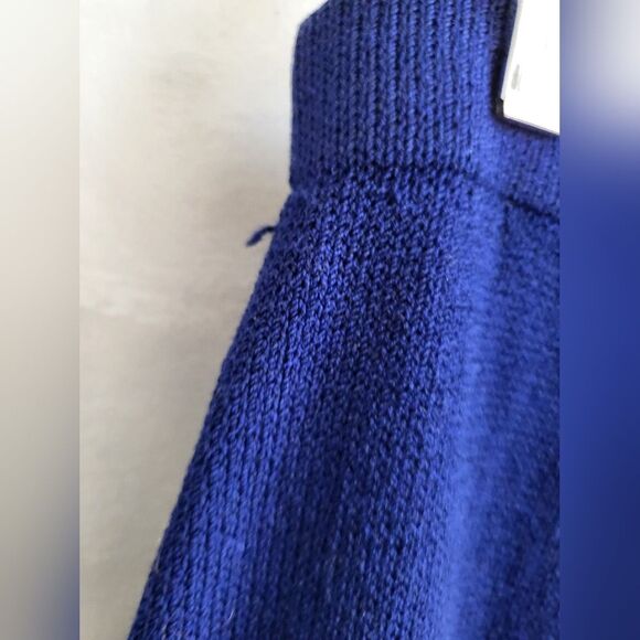 St. John Evening by Marie Gray Blue Knit Pants Size 6 - Picture 4 of 16